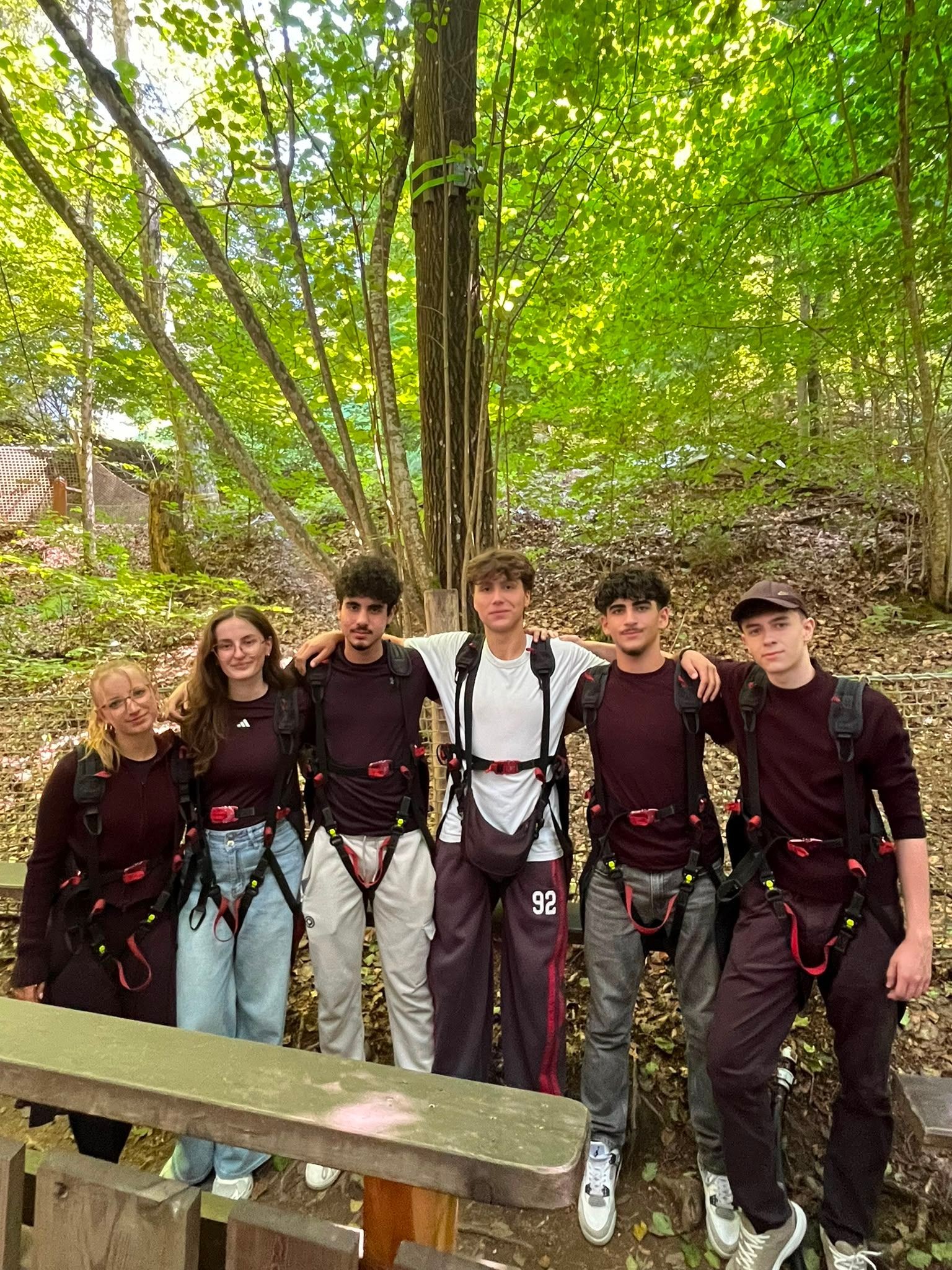 Kletterausflug im Wald beim Machane GALI 2026